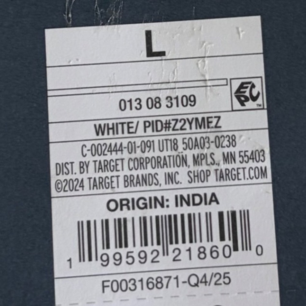 Universal Thread White Boho Eyelet Cotton Maxi Dress Large Cottagecore Tiered - Picture 8 of 9